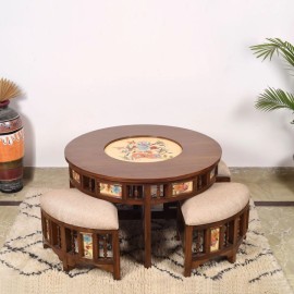 Buy the Best Teak Wood Coffee Table Set: Unmatched