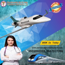 Panchmukhi Train Ambulance in Patna - Hire Now, Patna, India