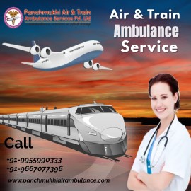 Panchmukhi Train Ambulance in Guwahati - Hire Now, Guwahati, India