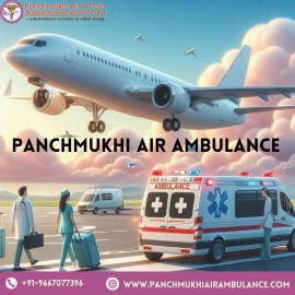 Hire Panchmukhi Air Ambulance Service in Patna, Patna, India