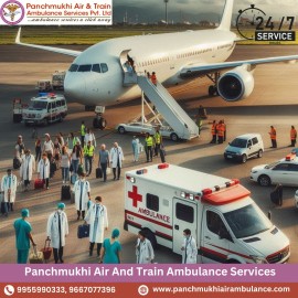 Hire Panchmukhi Air Ambulance Services in Mumbai, Mumbai, India