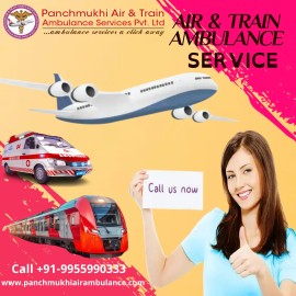 Book Panchmukhi Train Ambulance in Guwahati, Guwahati, India