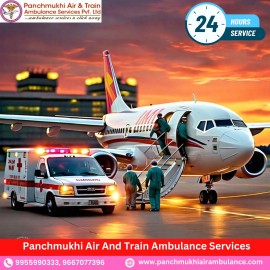 Panchmukhi Air Ambulance Services in Dibrugarh, Dibrugarh, India