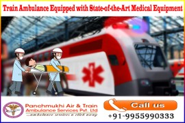 Book Panchmukhi Train Ambulance in Patna, Patna, India