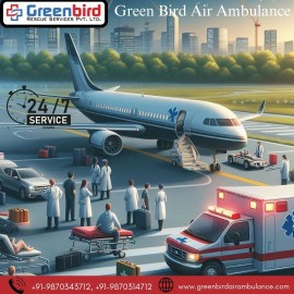 Greenbird Air and Train Ambulance from Patna, Patna, India