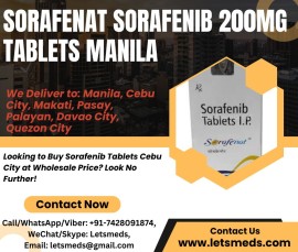 Presyo ng Sorafenat Sorafenib 200mg Tablets sa, Addition Hills, Metro Manila