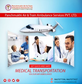 Use Safest Panchmukhi Air Ambulance in Bangalore , Bengaluru, India