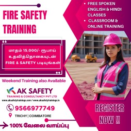 Advanced Diploma in Fire & Safety(9566977749), Tiruchi, India