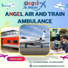 Hire Angel Air and Train Ambulance in Bangalore, Bengaluru, India