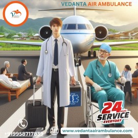 Take Top-class Vedanta Air Ambulance in Kathmandu , New Delhi, India