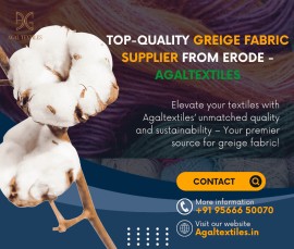 Top Greige Fabric Suppliers in Perundurai: Quality, Coimbatore, Tamil Nadu