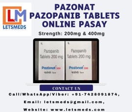 Purchase Pazonat Pazopanib 200mg Tablets Lowest, Budta, Autonomous Region in Muslim Mind