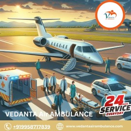 Use the Fastest Vedanta Air Ambulance in Patna, Patna, India