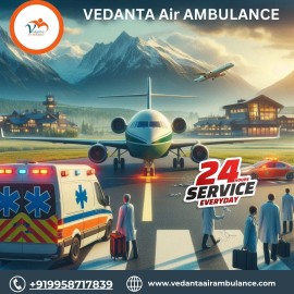 Avail the Best Vedanta Air Ambulance in Gorakhpur, Gorakhpur, India