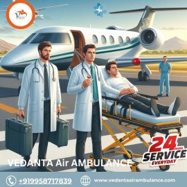 Use Vedanta Air Ambulance Service in Siliguri  , Siliguri, India