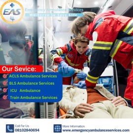 EAS Offers 24/7 Road Ambulance Services in Patna, , Patna, India