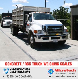 Truck Weighing Scales, Concrete/RCC Truck Weigh B