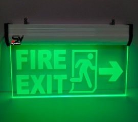 Buy LED Fire Exit Right Side Arrow Online in India, Delhi, National Capital Territory of De