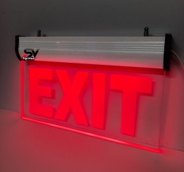 Buy Red LED Exit Light Online in India, Delhi, National Capital Territory of De