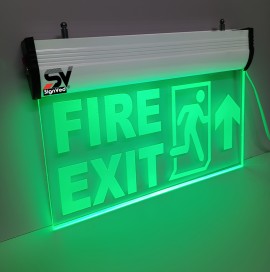 Buy LED Fire Exit Up Side Arrow Online in India, Delhi, National Capital Territory of De