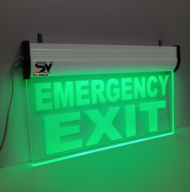 Buy Emergency LED Exit Light Online in India, Delhi, National Capital Territory of De