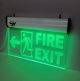 Buy LED Fire Exit Left Side Arrow Online, Delhi, National Capital Territory of De