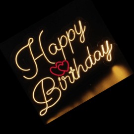 Buy Happy Birthday Neon Sign in India