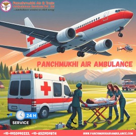 Hire Panchmukhi Air Ambulance Service in Gorakhpur, Gorakhpur, India