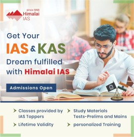 Best KAS Coaching Centre in Bangalore Himalai IAS, Bengaluru, India