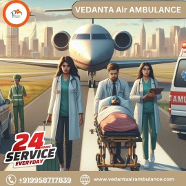 Use the Best Vedanta Air Ambulance from Bangalore, Bengaluru, India