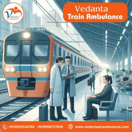 Book Top-class Vedanta Train Ambulance in Patna, Patna, India