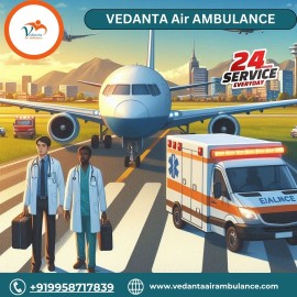 Use Life-care Vedanta Air Ambulance in Allahabad , Allahabad, India