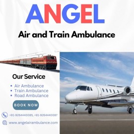 Top-level Angel Air and Train Ambulance Bokaro, Bokaro Steel City, India