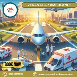 Select Modern Vedanta Air Ambulance from Bhopal, Bhopal, India