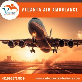 Take Vedanta Air Ambulance in Kolkata with ICU , Kolkata, India