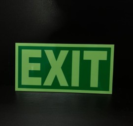 Buy Night Glow Exit Signage Online in India, Delhi, National Capital Territory of De