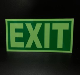 Buy Night Glow Exit Signage Online in India, Delhi, National Capital Territory of De