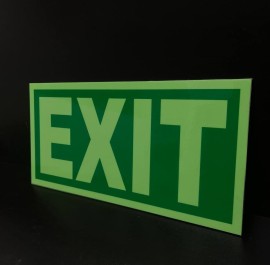 Buy Night Glow Exit Signage Online in India, Delhi, National Capital Territory of De