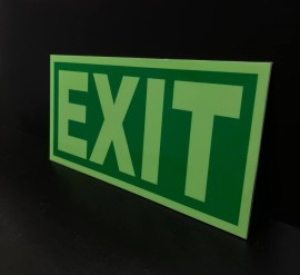 Buy Night Glow Exit Signage Online in India, Delhi, National Capital Territory of De