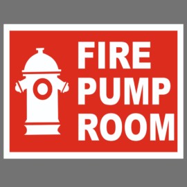 Buy Fire Pump Room Signage Board Online in India, Delhi, National Capital Territory of De