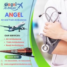 Book Hi-tech Angel Air and Train Ambulance Patna, Patna, India