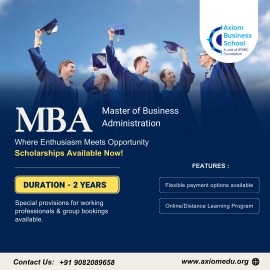 Axiom Business School - Admissions Open for 2024! , Mumbai, India