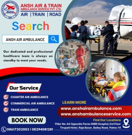 Ansh Air Ambulance Services in Ranchi  