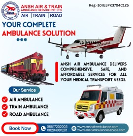 Ansh Air Ambulance Services in Ranchi  