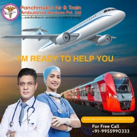 Hire Top-class Panchmukhi Air and Train Ambulance , Mumbai, India