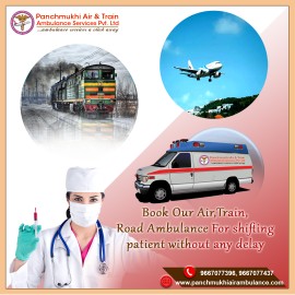 Hire the Best Panchmukhi Air and Train Ambulance , Ranchi, India