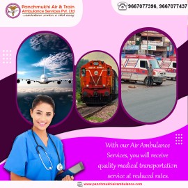 Use Panchmukhi Air Ambulance Service in Raipur, Raipur, India