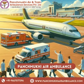 Use High-tech Panchmukhi Air Ambulance from Patna, Patna, India