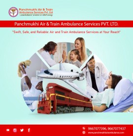 Hire Panchmukhi Air and Train Ambulance Services , Indore, India