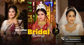 Best Bridal Makeup Artist In South Kolkata, Kolkata, India